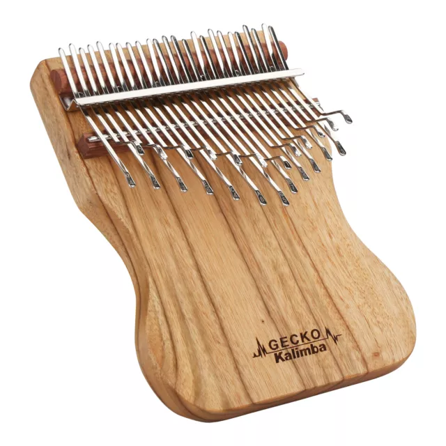GECKO 24-Tasten-Daumenklavier aus Holz, tragbares -Musikinstrument für Z1V7