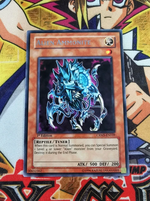 Yu-Gi-Oh! Alien Ammonite Card - Crimson Crisis Unlimited Edition Rare (CRMS-EN039)