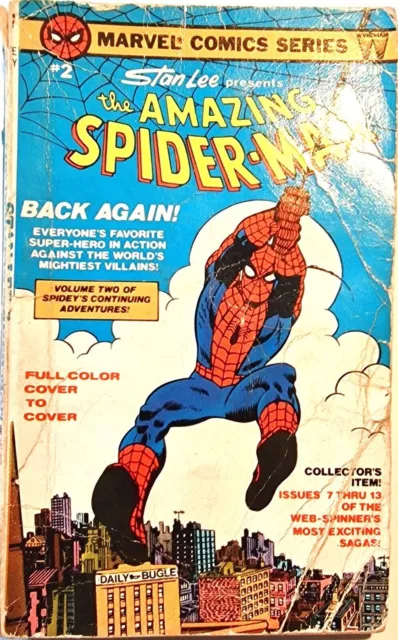 Stan Lee Presents The Amazing Spiderman #2 1978 Marvel Pocket Paperback