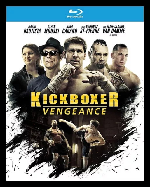 NEW Kickboxer: Vengeance BLU RAY THE MOVIE Jean-Claude Van Damme KICK BOXER 2016