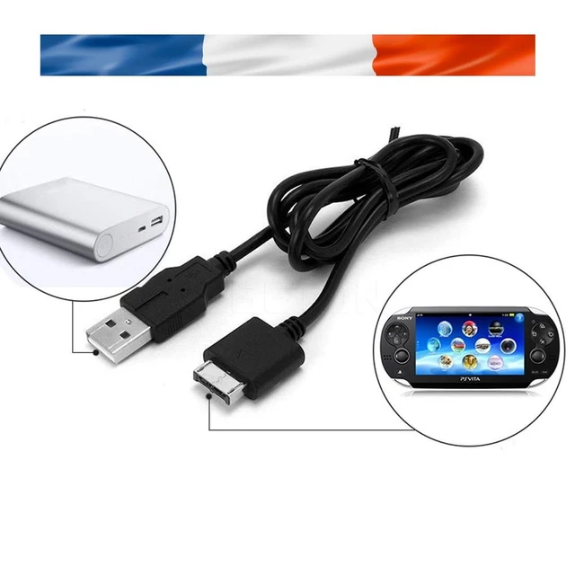 2 in 1 USB Data Transfer Charging/Charger Cable Cord for Sony PS Vita 2000 PSV 2000|cord for