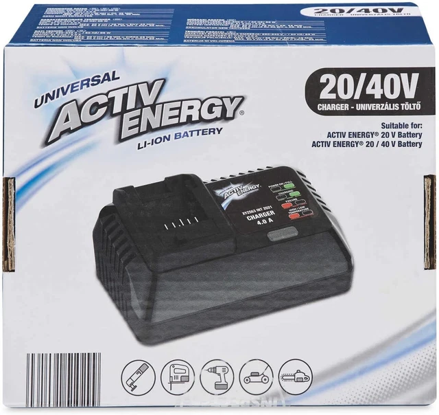 Universal Activ Energy 20/40V Battery Charger Only-Li-ion Batteries - NEW