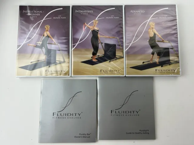 Fluidity Fitness Evolved DVD Michelle Austin, Beginner, Intermediate, & Advanced