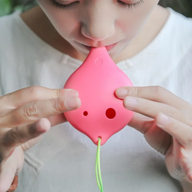 6 trous Ocarina avec 1 x sangle ton alto C haute qualité des sons plastique