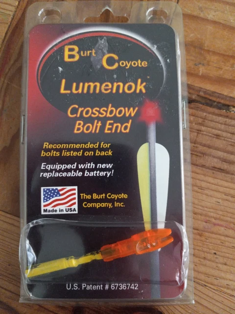 Lumenok Burt Coyote  Crossbow Bolt End