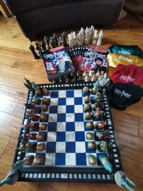 DeAgostini - Harry Potter Wizard Chess Game (2007) com todos os
