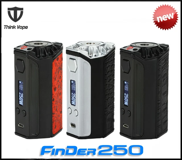 THINK VAPE FINDER250 DNA 250 Box Mod - 250w - 100% AUTHENTIC - UK seller  117.99 - PicClick UK