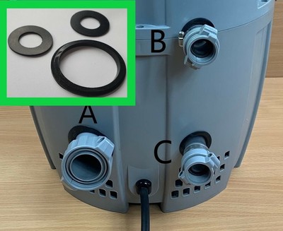 BESTWAY Lay Z Spa a B e C sigilli per adattarsi COLEMAN Riscaldatore Pompe 