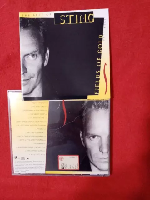 Sting - The Best  Of Sting  Fields Of Gold    1984  1994 - Cd