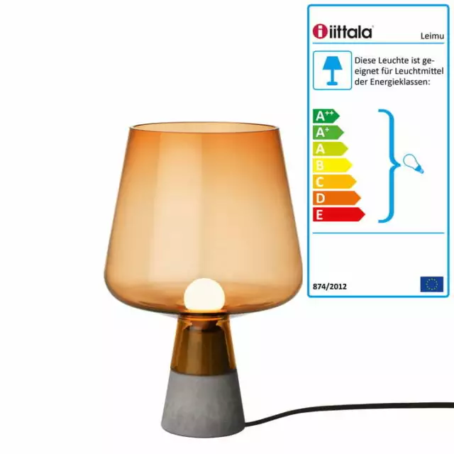 Iittala Lampe Leimu Kupfer (Groß)