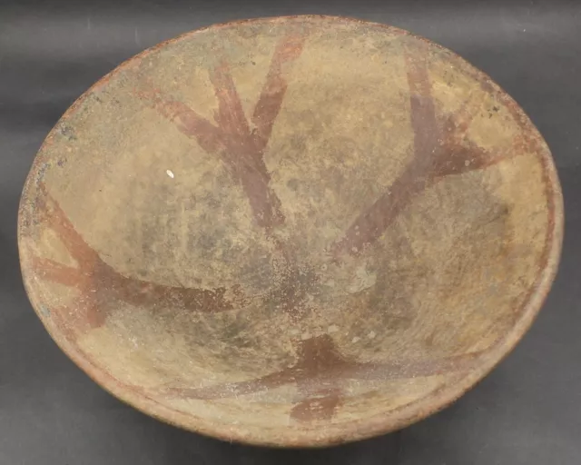 Pre-Columbian Narino Culture Polychrome Pedestal Pottery Bowl ca. 800 - 1200 AD