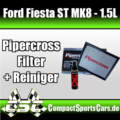 Ford Fiesta ST MK8 1.5T JHH | 200 PS |  Pipercross Sportluftfilter Ölfrei