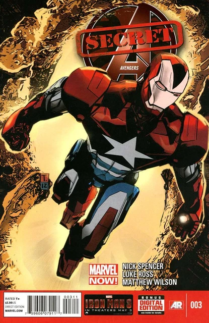 Secret Avengers (2nd Series) #3 VF/NM; Marvel | we combine shipping