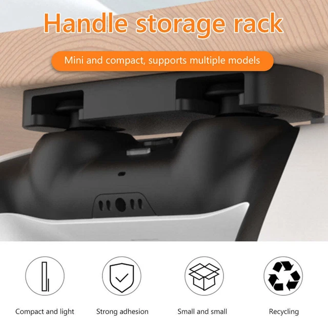 Portable Controller Handle Bracket for PS5 PS4 PS 4 5 Game Console Hanging Stora