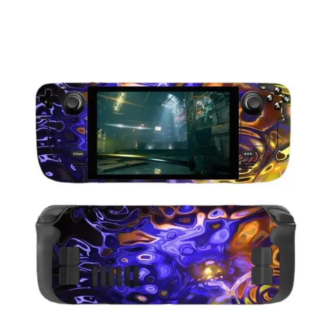 Full Set Handheld Gaming Protective Skin Decal For Steam Deck Console