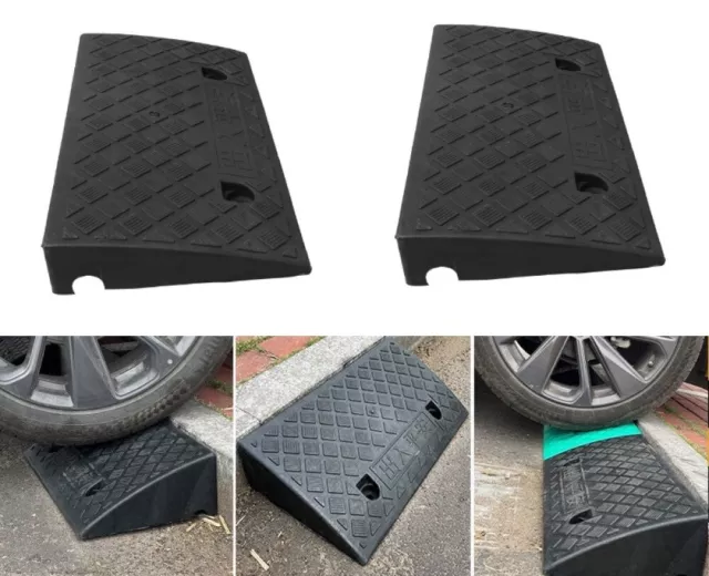 2X Threshold Ramp Mobility Access fr Wheelchair Scooter Disability Access Safety