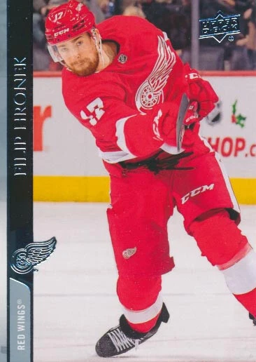 2020-21 Upper Deck #66 FILIP HRONEK - Detroit Red Wings