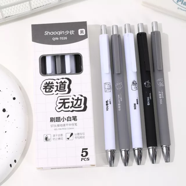 Wear Resistant Gel Pens Plastic Student Supplies Stationery  Student