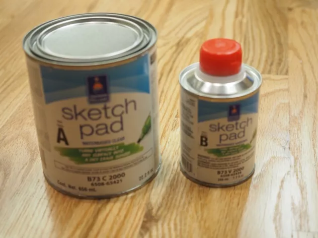 RustOleum White Finish Dry Erase Paint Kit 16Oz Complete New!