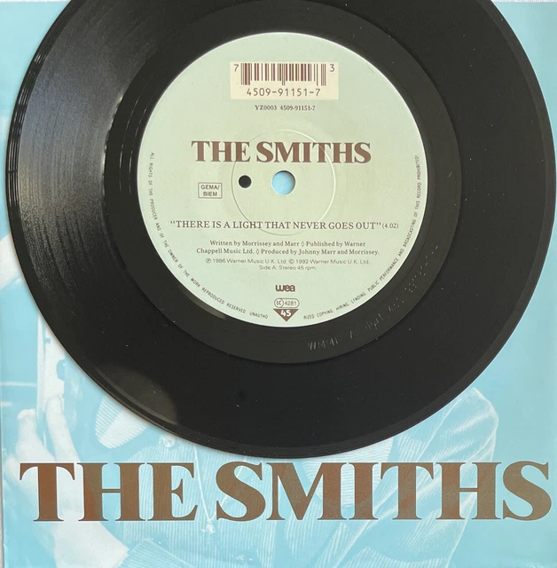 The smiths there is a light ultra seltene deutsche 7 mit