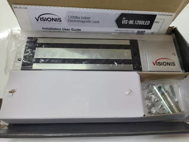 Visionis VS-VISML1200LED Indoor 1200lbs Electromagnetic Lock CE listed