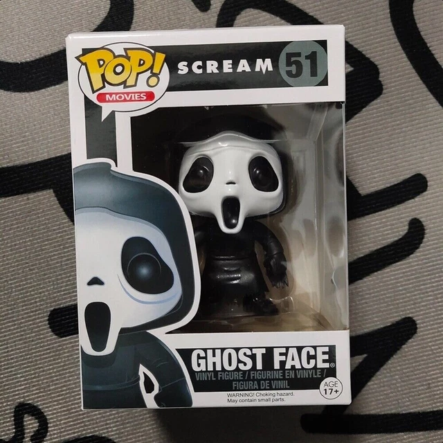 51# Pop！ Scream Ghost Face #51 Rare Vaulted Retired Vinyl -With Protector box