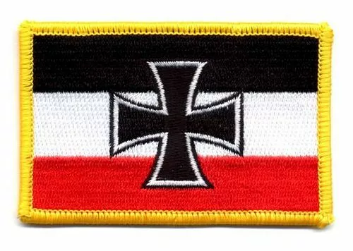 Flaggen Aufnäher Patch Gösch Eisernes Kreuz Fahne Flagge
