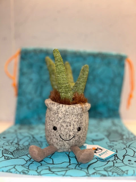 JELLYCAT AMUSEABLES SILLY Succulent Aloe BNWT (brand new with tags) £12 ...