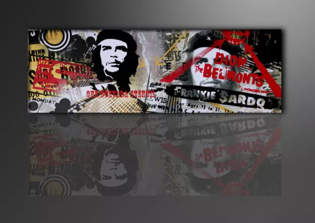Bilder Leinwand 120 x 40 Che Guevara auf Rahmen Wandbild Visario Bild 5707