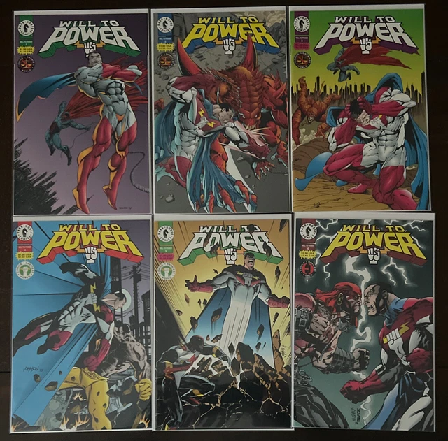 Will to Power #1-12 ALL NM- 9.2 DARK HORSE COMICS 1994 FULL SERIES