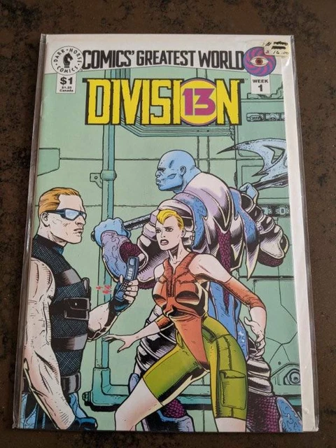 DIVISION 13 #1 COMICS GREATEST WORLD WEEK 1 DARK HORSE COMICS 1993 Bag Board NM