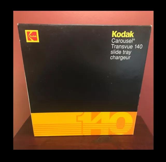 1990 Kodak Carousel Transvue 140 Slide Tray Chargeur For Use On All Kodak Projec