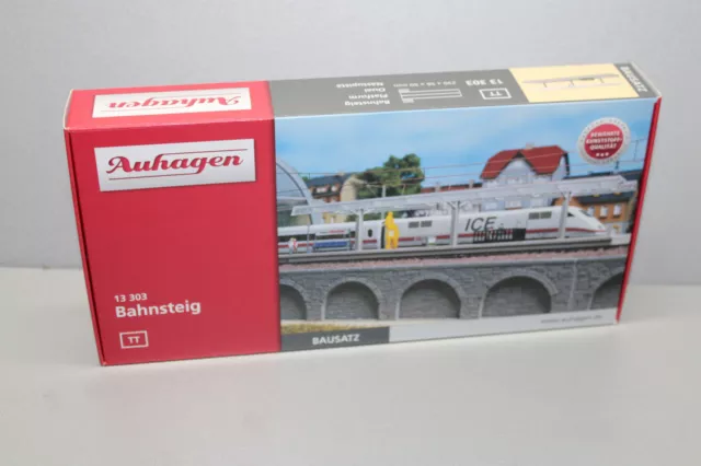 Auhagen 13303 Kit Platform Tt Gauge Boxed