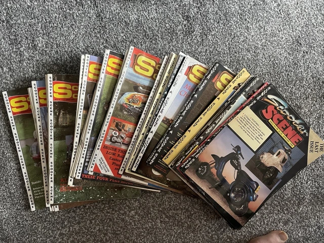 SCOOTER SCENE MAGAZINES Full Set Lambretta Vespa Mod £21.52 - PicClick UK