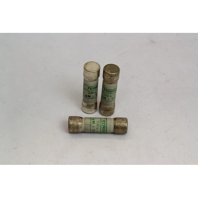 3Pcs FERRAZ C63211 Fusible aM 12A 14x51mm (B936)