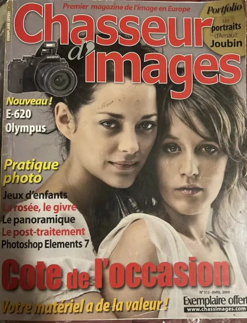 CHASSEUR D'IMAGES N°312 - French Photo Magazine (April 2009) Marion ...