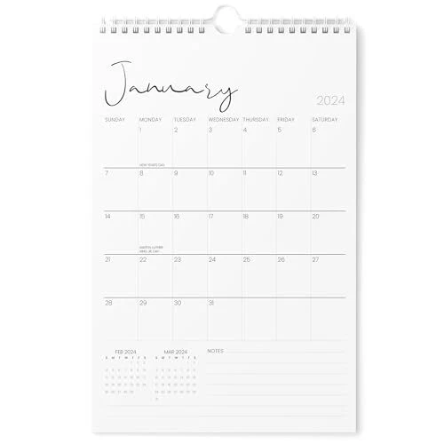 CALENDAR 2025 Vertical 11x17 2025 Wall Calendar Runs Until June 2025