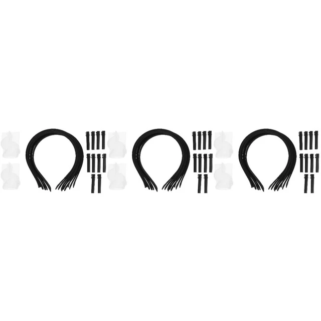 3 Sets Haarnadel -Orament -Epoxidformen DIY -Kunstform Haarklemmen Kopfschmuck
