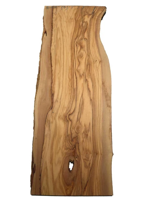 Bois D'Olivier Brett Olivier Bois 90x29-34cm x 24mm