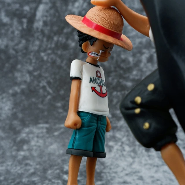 ANIME FIGMA ONE Piece Straw Hat Monkey D Luffy PVC Action Figure Toy