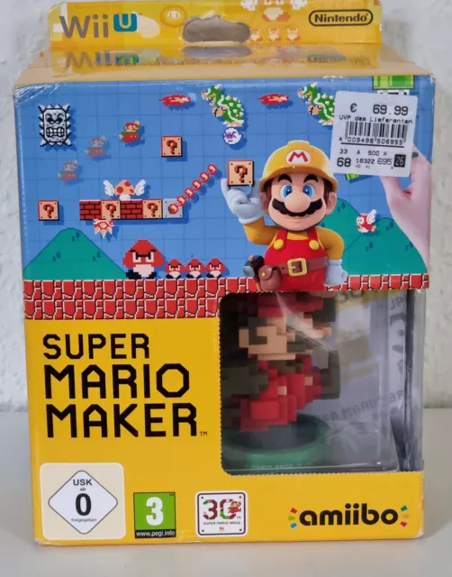 Super Mario Maker - Limited Edition Pack (Nintendo Wii U, 2015) NEU (T2)