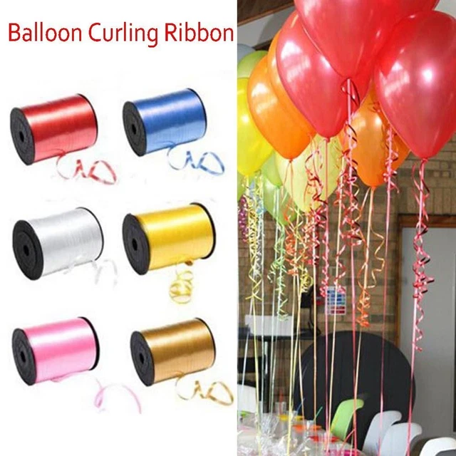 Cinta de globo de regalo de 250 yardas para fiesta con cuerda para cinturón
