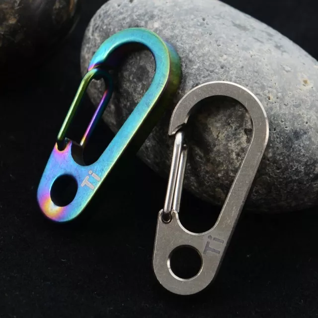 Outdoor Mountain Rock Climbing Key Chain Clip Buckle Carabiner Hook Gear Tools