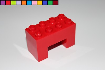 Brückenstein Arc Duplo LEGO Duplo Pièces de Construction Bleu Clair 