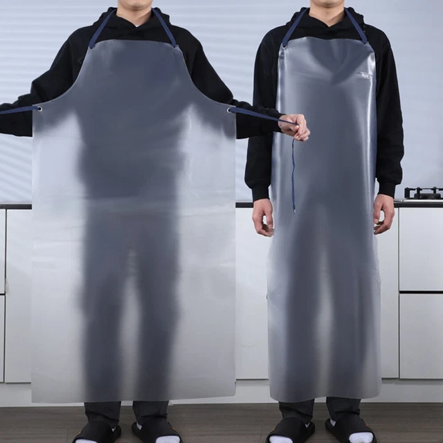 Grembiule Impermeabile E Guanti In Lattice - Resistente A Acidi, Alcali E Oli, Per Uso Intensivo - Foto 6