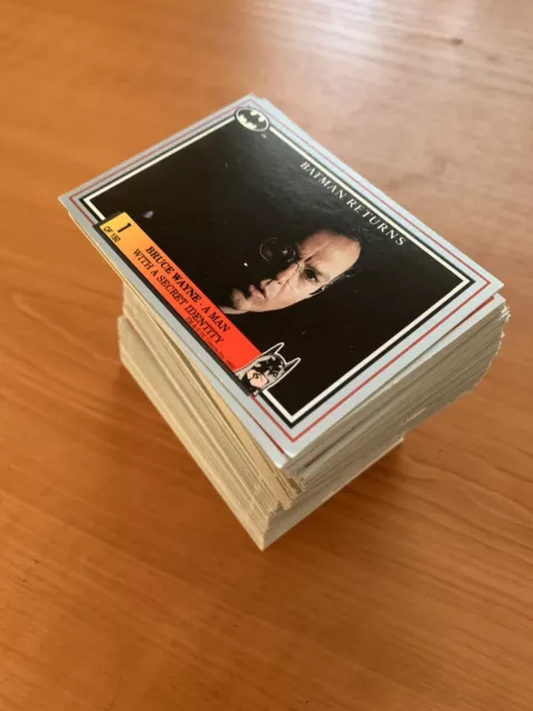 Batman returns 1992 Dynamic Single cards 