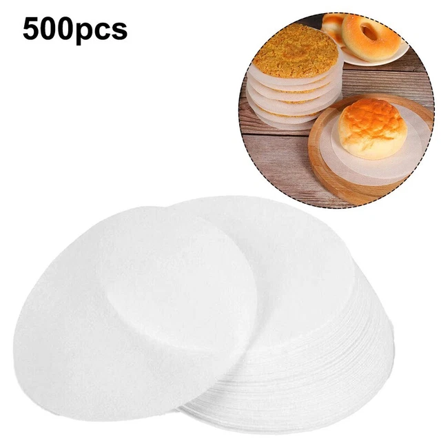 Carta per hamburger di lunga durata cottura carta non adesiva 12 cm/4,72\"" 500 pz carta