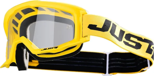 Occhiali da motocross Just1 Vitro (giallo/nero, taglia unica)