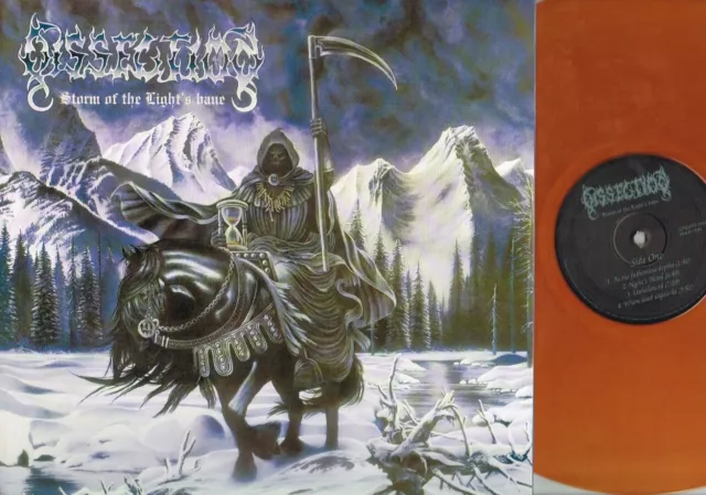 Dissection - Storm Of The Light's Bane Amber Orange Vinyl Lp