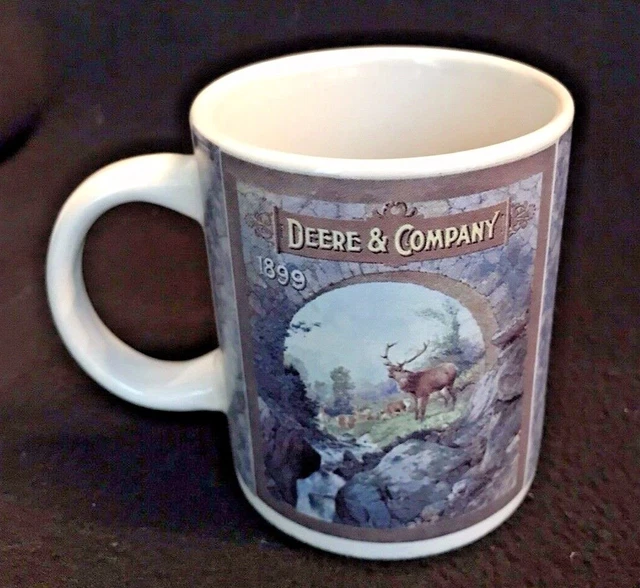 JOHN DEERE COLLECTABLE Deere & Company 1899 Nostalgic Coffee / Tea Mug NEW